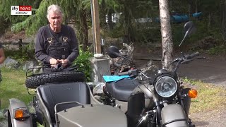 Vladimir Putin gifts motorbike to Alaskan man during US visit
