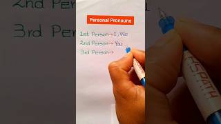 Personal Pronoun #Personalpronoun🔥Types of Personal Pronoun