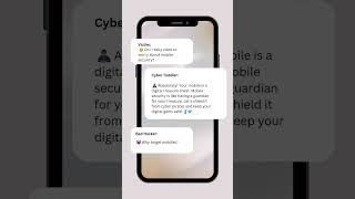 📱 Unlock the secrets of mobile security for protection! #mobilesecurity #digitalsecurity