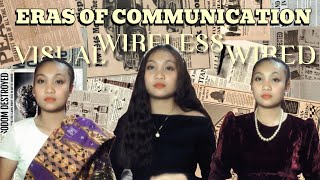 Eras and History of Communication (Visual, Wired, and Wireless)
