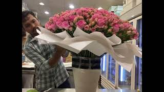 Big bouquet Flower and wrapping