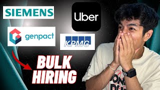 Siemens, Genpact, Uber OFF Campus Hiring | 2024, 2023, 2022 Batch | Fresher Jobs | Rojgaardotcom