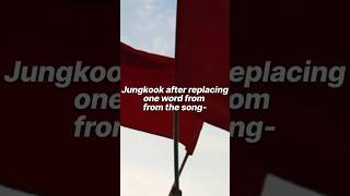 The power one word holds #kpop #kpopshorts #bts #jungkook #seven #hybelabels