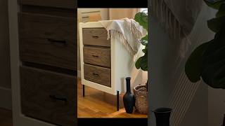 How to WHITE WASH/STAIN  Red Oak for a gorgeous UPDATED FINISH! #shorts #diy #home #design#painting