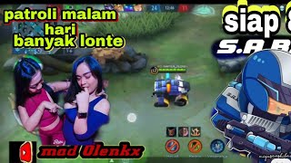 jonson patroli di malam hari siap kapten
