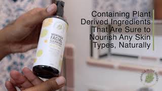 Moringa face wash by Miracle in the Green Product Demo Video
