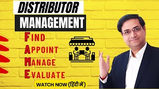 Distributor Management | How to Find and Appoint FMCG Distributor