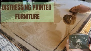 How to Distress Painted Furniture