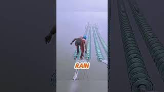He Eats 312 Feet in the Air Like It’s Nothing…#americanheroes #respect #shorts