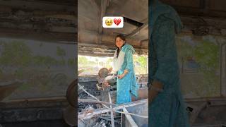 💔💔our caravan 😭#ghumakkadbugz #campervans #caravan #fire #india #vanlife