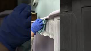 Glamorous Vanity Makeover #kachafurniturepaint #kachafurniture #furniturepainting #shorts