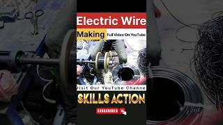 Electric Wire Making #amazingworkers #factory #making #shorts #shortvideo