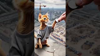 cat's cute perfect movement 😻😻😻#ai #aicat #aicatcomedy