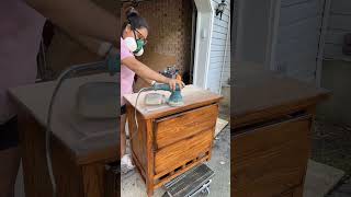 Neutral Nightstands Makeover | Part 1 #thriftedfurniture #furnitureflip #furnituremakeover