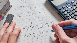 Matrix Addition, Subtraction and Multiplication @studyLife-H2O