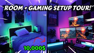 My 10,000$ Gaming Setup / Room Tour at 17 years old!!!