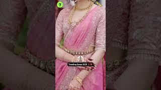 Latest Trendy Party Wear Saree Design July 2025 | ✨Beautiful Saree Design✨ #shorts #fashion #saree