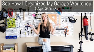 Garage Workshop Organization Project