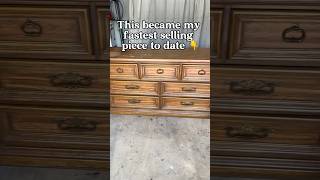 同じドレッサーだと信じられますか？ #furnituremakeover #furnitureflip #sidehustle #beforeandafter