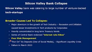 Silicon Valley Collapse | Poor Risk Management | Bank Run | Hike in Interest Rates
