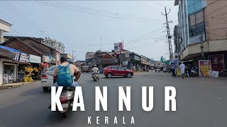 【India Drive 4K】カンヌール | ケララ州 | 2024 | 美しいビーチとマラバール料理