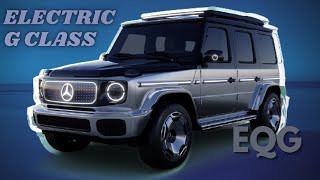 ELECTRIC G WAGON ⚡ Mercedes New EQG concept #shorts
