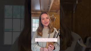 #woodworking #woodturning #makersgonnamake #handmade #girlwoodworker #womeninwoodworking #fyp
