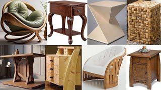 Unique wood furniture pieces that serve as focal point in your home decor