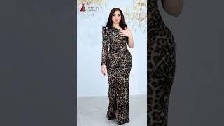 🔥 Bold Leopard Print Dress | One-Shoulder Party Dress 2025