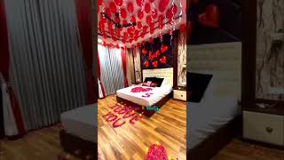 Romantic Birthday Room Decoration Ideas #birthdaydecoration #birthdaydecor #partyhouse