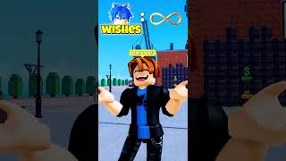 ✨ Everyone gets WISHES in Blox fruits! 🏓 #shorts