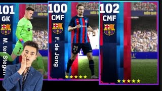 barcelona club pack max and bost rating😵‍💫🤯😱#skysamir0#pesskysamir0