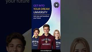 🎓✨ Get Into Your Dream University! ✨🎓 #academicexcellence #dreamuniversity #researchmatters