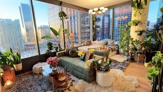 Decorating My Downtown LA Apartment (thrifted maximalism X bohemian jungle)