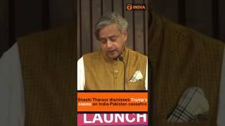 Shashi Tharoor dismisses Trump’s claims on India-Pakistan ceasefire
