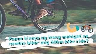 Paano kinaya ng isang mabigat na newbie biker ang 50km bike ride? | Genesis Olimpo