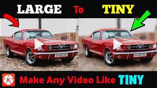 Make Any Video Looks Like Tiny | Kinemaster Tiny Effect | Full Tutorial