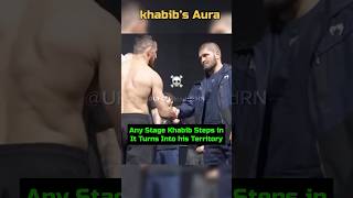 The Power of Presence: Khabib's Aura in Action☠️ #shorts #shortsfeed #ufc