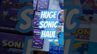 HUGE @SonictheHedgehog HAUL!! Part 1 #sonicthehedgehog #soniccollection
