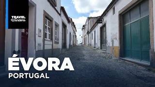 ASMR Évora Walk | Ancient Streets & Roman Ruins in Portugal | Natural City Sounds for Relaxation