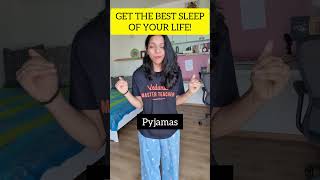 Get the best sleep of your life! #surabhimamvedantu