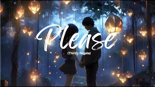 Please (Karaoke) - Thirdy Regala #karaoke #karaokelyricssongs #lyrics