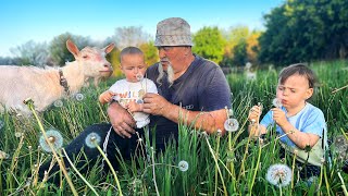 Cozy Old Age of a Couple Away from Civilization! Easter Celebration in Old Mountain Village