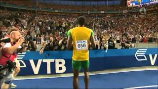4th 200m World Record - Usain Bolt 2009 Berlin 19.19