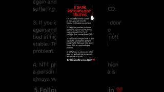 5 Dark Psychology Truths You Were Never Told 😱#shorts#darkpsychology#quotes