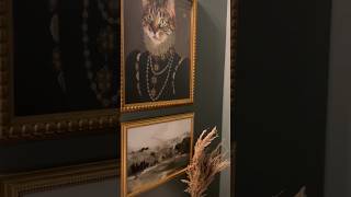 My powder bathroom makeover 🤎✨🤌🏼 #smallbathroomideas #moodydarkgreen #moodyvibes #powderbathroom