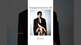 Samantha Feed and life Both change after Divorce💔🥺#bollywood#samantha#sad#beauty#divorce#shorts#edit