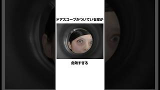 ドアスコープの怖い話