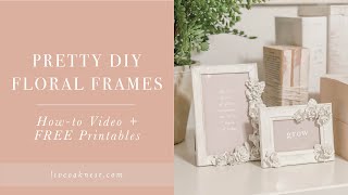 Dollar Store Frame DIY, DIY Shabby Chic Frames