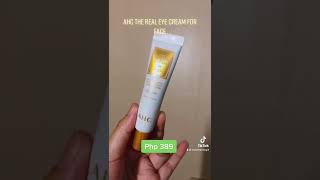 EYE SKINCARE REVEAL 🤪 Have you ever tried these products too? #skincare #eyecream #shorts
